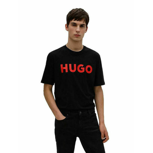 Ανδρικό T-Shirt Hugo Jersey Dulivio 10229761 01 Black 50467556-001