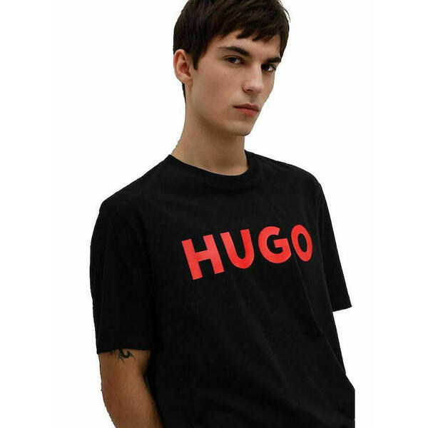 Ανδρικό T-Shirt Hugo Jersey Dulivio 10229761 01 Black 50467556-001