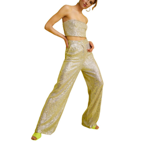 Γυναικείο Παντελόνι My T Wearables Silver S23T1042-SILVER