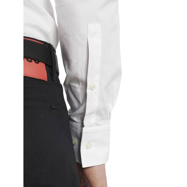 Ανδρικό Πουκάμισο Hugo Koey 10181991 11 White 50508294-199