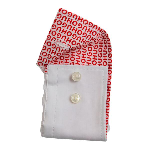 Ανδρικό Πουκάμισο Hugo Koey 10181991 13 White 50513932-199