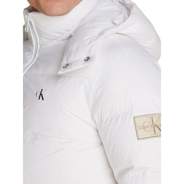Ανδρικό Μπουφάν  Calvin Klein Essentials Down Bright White J30J325946-YAF