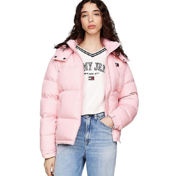 Γυναικείο Μπουφάν Tommy Jeans Tjw Alaska Puffer Ext Ballet Pink