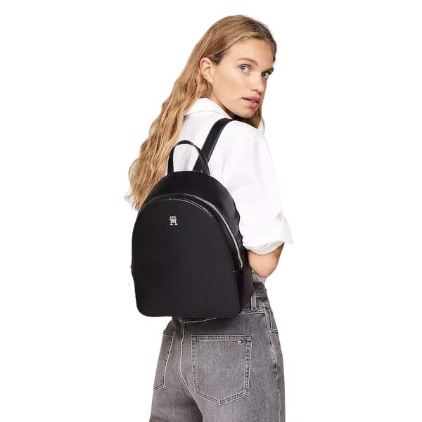 Γυναικείο Backpack Tommy Hilfiger Monotype Black AW0AW16440-BDS