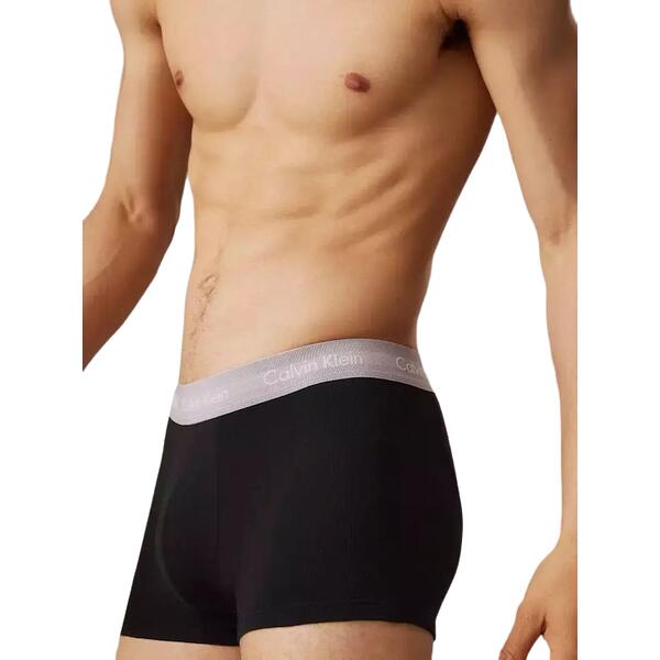 Αντρικά Εσώρουχα Calvin Klein Low Rise Trunk 3Pk Black 0000U2664G-QRV