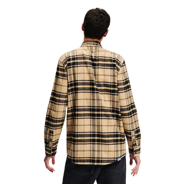 Αντρικό Πουκάμισο Karl Lagefeld Regular Check Safari / Black 246D1604-J418
