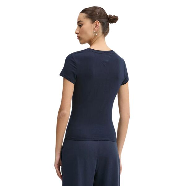 Γυναικείο T-shirt Tommy Jeans C-Neck Dark Night Navy DW0DW20459-C1G