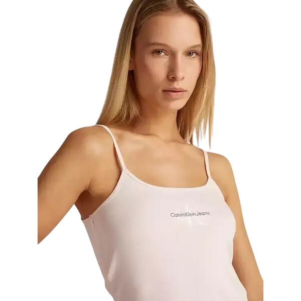 Γυναικείο Top Calvin Klein Monologo Strappy Tank Silver Peony J20J223105-TGE