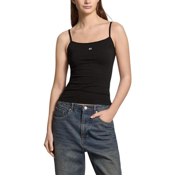 Γυναικείο Top Tommy Jeans Essential Strap Ext Black DW0DW20675-BDS