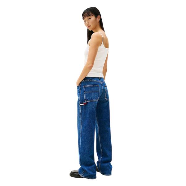 Γυναικείο Top Tommy Jeans Script Strappy Ancient White DW0DW20241-YBH