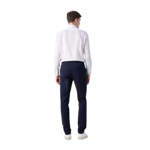 Ανδρικό Παντελόνι Calvin Klein Sateen Stretch Slim Chino Dark Sapphire K10K113429-CEF32