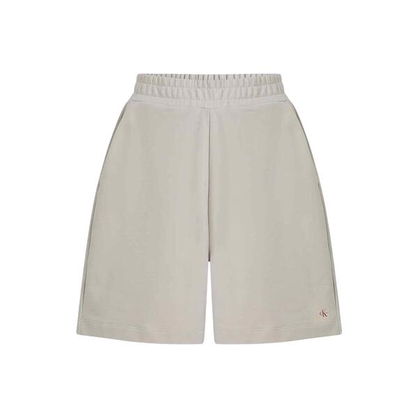 Γυναικείο Σορτς Calvin Klein Woven Label Shorts Chalk J20J225221-ADA