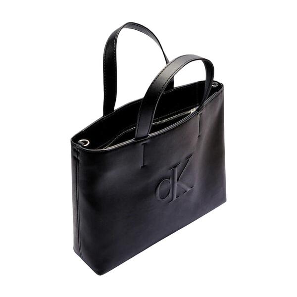 Γυναικεία Τσάντα Calvin Klein Sculpted Mini Ew Tote Black LV04K3111G-UB1