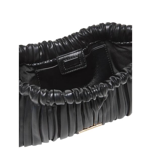 Γυναικεία Τσάντα Χιαστί Calvin Klein Drwstrng Plss Cnv Mn Black LV04F3077G-UB1