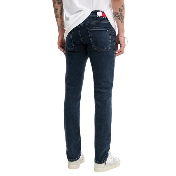 Ανδρικό Jean Tommy Jeans Scanton Slim AI4269 Denim Blue Black DM0DM21213-1BK34