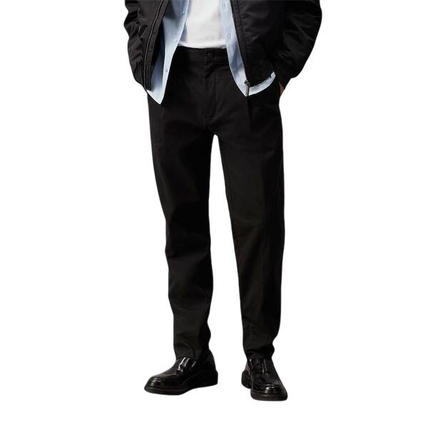 Ανδρικό Παντελόνι Calvin Klein Modern Twill Tapered Pleat Pants Ck Black K10K113662-BEH32