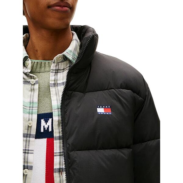 Ανδρικό Μπουφάν Tommy Jeans Tjm Vail Puffer Ext Black DM0DM22040-BDS