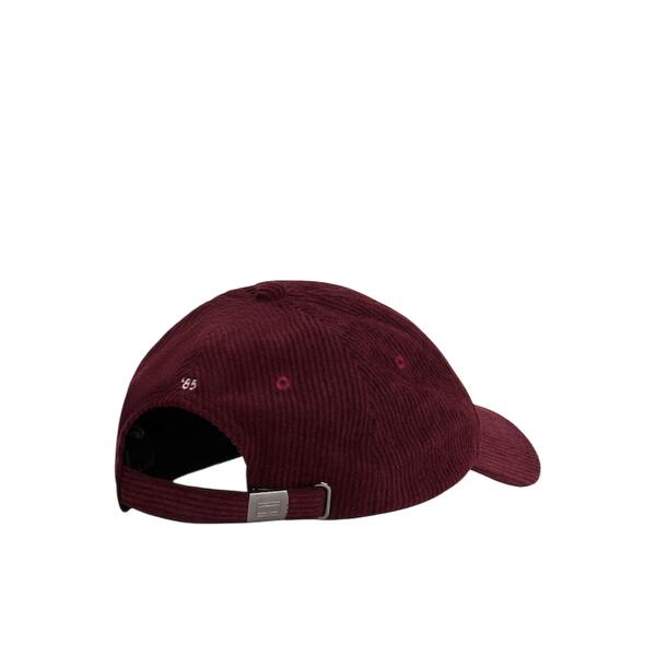 Ανδρικό Καπέλο Tommy Hilfiger Th Flag 6 Panel Cord Cap Deep Burgundy AM0AM13583-XIH