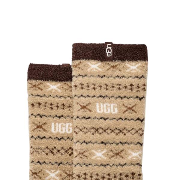 Κάλτσες UGG Leslie Graphic Crew Sock Cola Multi Uggisle 1105868-CMLTG