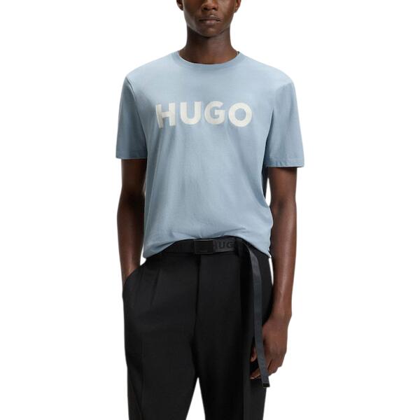 Ανδρικό T-shirt Hugo Dulivio Open Blue 50467556-483