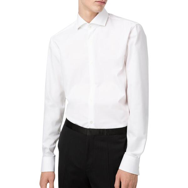 Ανδρικό Πουκάμισο Hugo Kason Open White 50293691-199