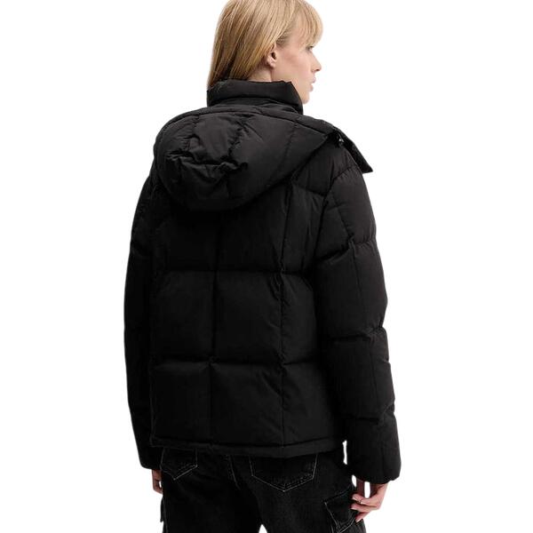 Γυναικείο Μπουφάν Tommy Jeans Alaska Grid Down Jacket Ext Black DW0DW21623-BDS