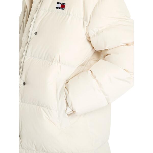 Γυναικείο Μπουφάν Tommy Jeans Alaska Long Puffer Ext Newsprint DW0DW18860-ACG