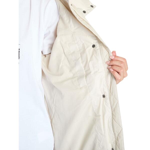 Γυναικείο Μπουφάν Tommy Jeans Alaska Long Puffer Ext Newsprint DW0DW18860-ACG