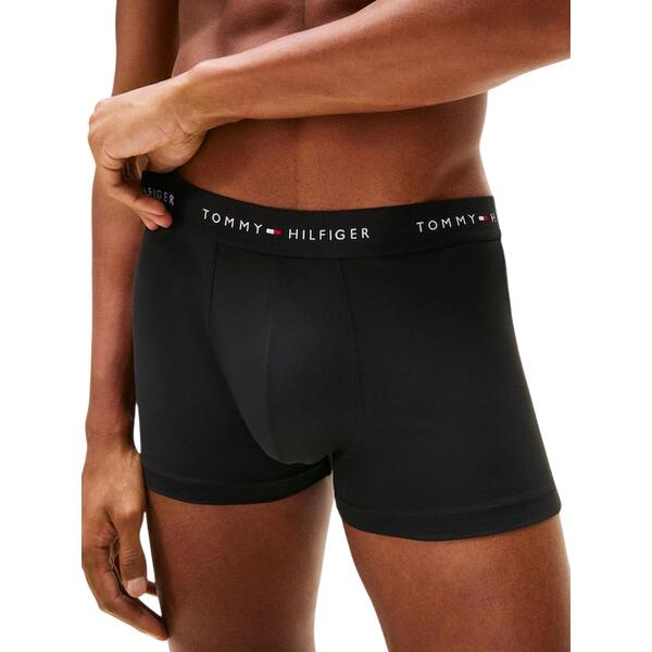 Ανδρικά Εσώρουχα Tommy Hilfiger 3P Trunk Dtm Black/Black/Black UM0UM03617-0XK