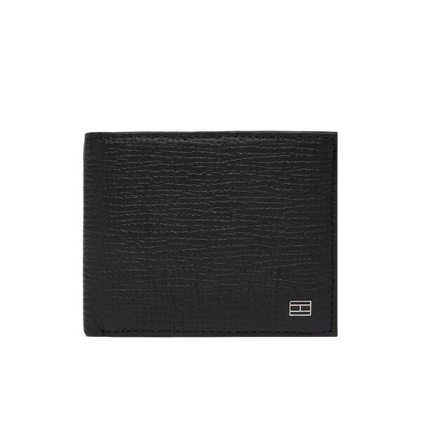 Ανδρικό Πορτοφόλι Tommy Hilfiger Th Flag Cc & Coin Black AM0AM13709-BDS