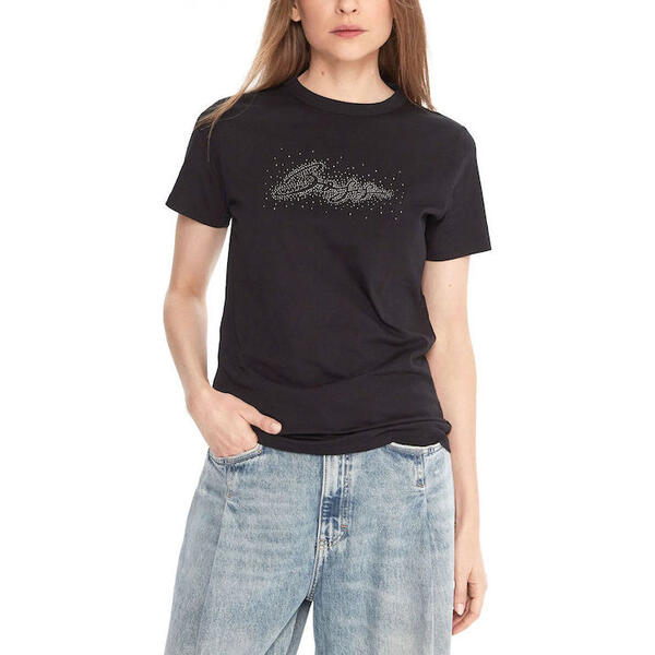 Γυναικείο T-Shirt Boss C_Elogo_print19 Black 50551428-001