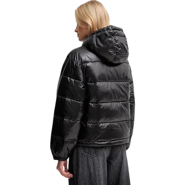 Γυναικείο Μπουφάν Calvin Klein Shine Puffer Jacket Black LV047D505G-UB1