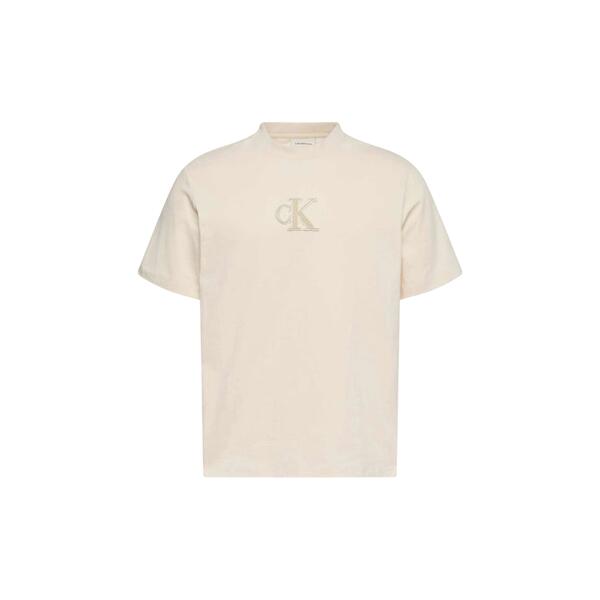 Ανδρική Μπλούζα Calvin Klein Ss Gift Giving 20S Easy Tee Chalk LV04RD253G-67U