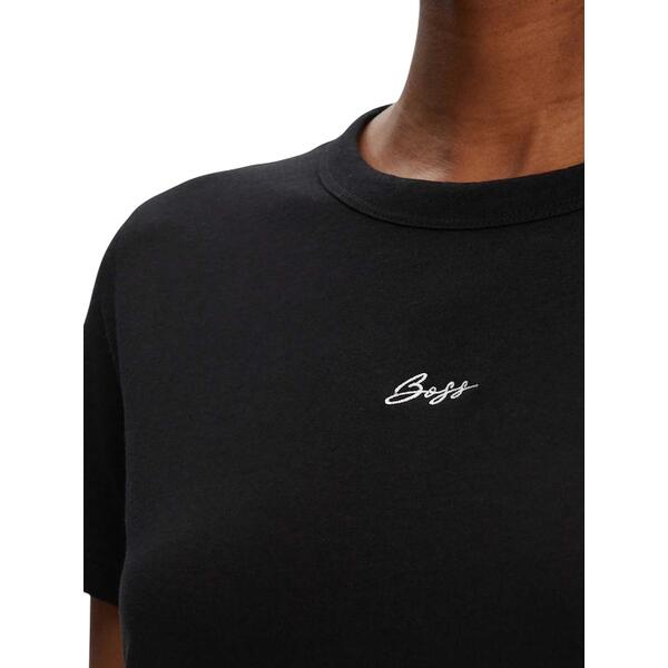 Γυναικείο T-shirt Boss C Elogo 5 s Black 50547547-001