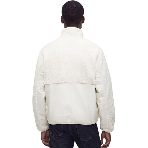 Ανδρικό Μπουφάν Tommy Jeans Tjm Essential Mix Teddy Cream DM0DM23227-AEF