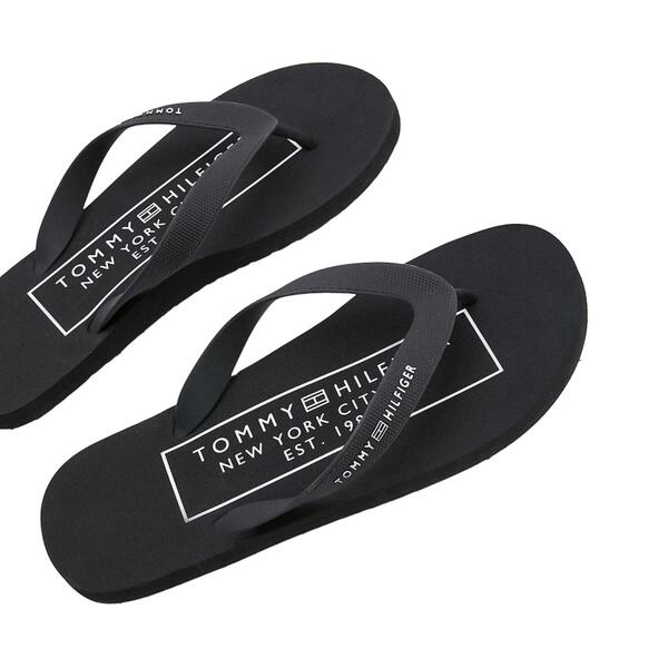 Ανδρικές Σαγιονάρες Tommy Hilfiger Rubber Beach Sandal Black FM0FM04468-BDS