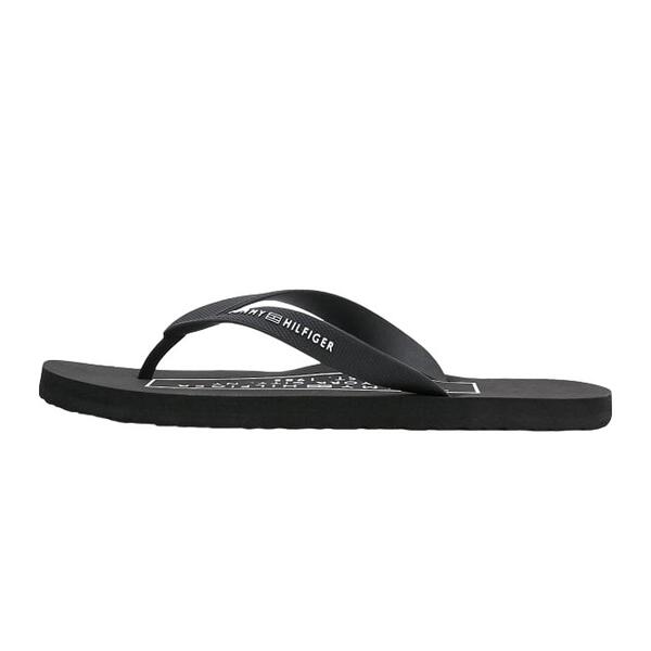 Ανδρικές Σαγιονάρες Tommy Hilfiger Rubber Beach Sandal Black FM0FM04468-BDS