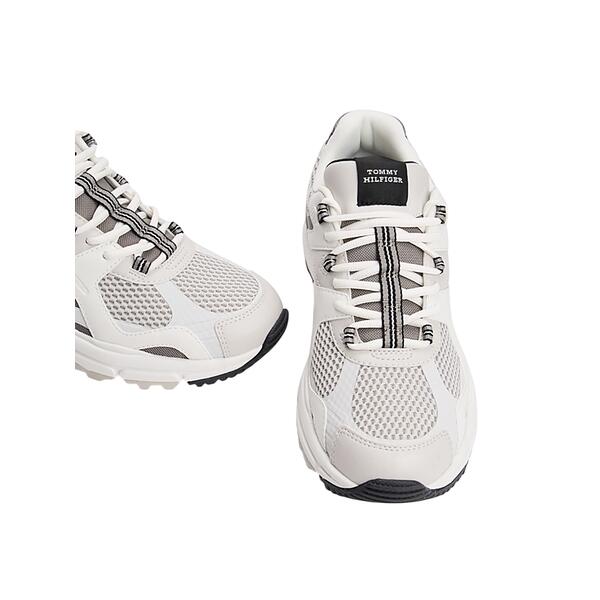 Ανδρικά Sneaker Tommy Hilfiger M Runner Tech Mixm Runner Tech Mix Pewter Grey FM0FM05567-PQ8