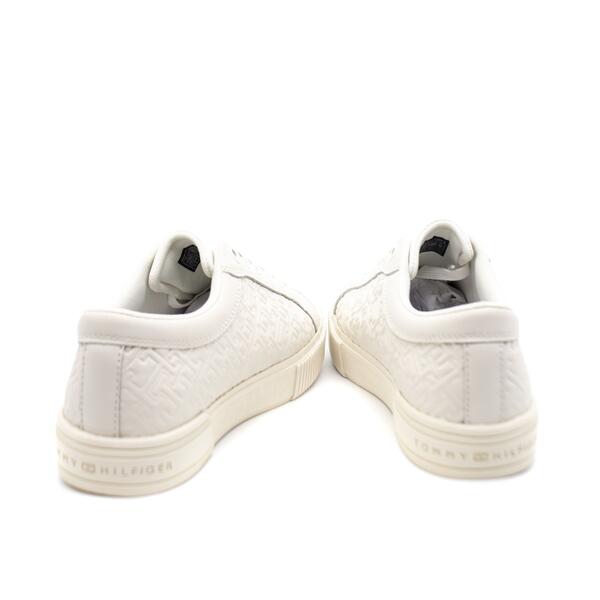 Γυναικεία Sneakers Tommy Hilfiger Th Moogram Leather Ecru FW0FW06858-YBL Γυναικεία Sneakers Tommy Hilfiger Th Moogram Leather Ecru FW0FW06858-YBL