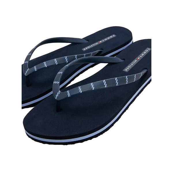 Γυναικείες Σαγιονάρες Tommy Hilfiger Tommy Essential Beach Sandal Space Blue FW0FW07141-DW6