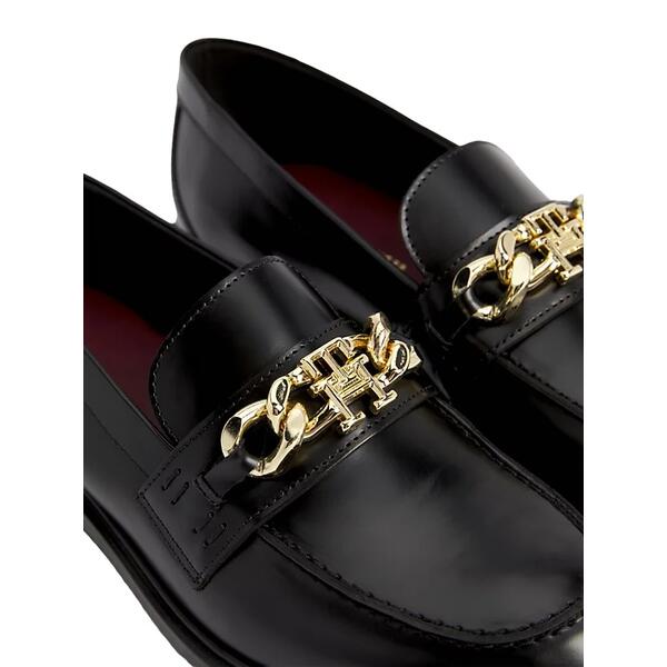 Γυναικείο Υπόδημα Tommy Hilfiger Th Chain Loafer Black FW0FW07517-BDS Γυναικείο Υπόδημα Tommy Hilfiger Th Chain Loafer Black FW0FW07517-BDS