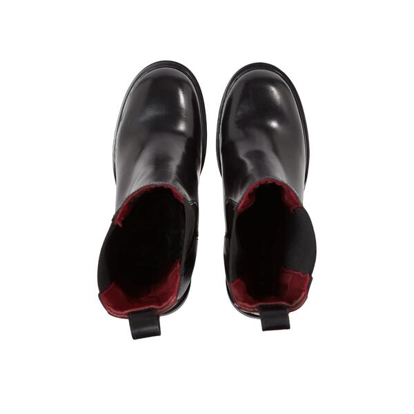 Γυναικεία Μποτάκια Tommy Hilfiger Elevated Plateau Chelsea Bootie Black FW0FW07542-BDS