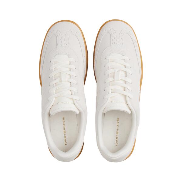 Γυναικεία Sneakers Tommy Hilfiger TH Heritage Sneaker Ancient White FW0FW08822-YBH