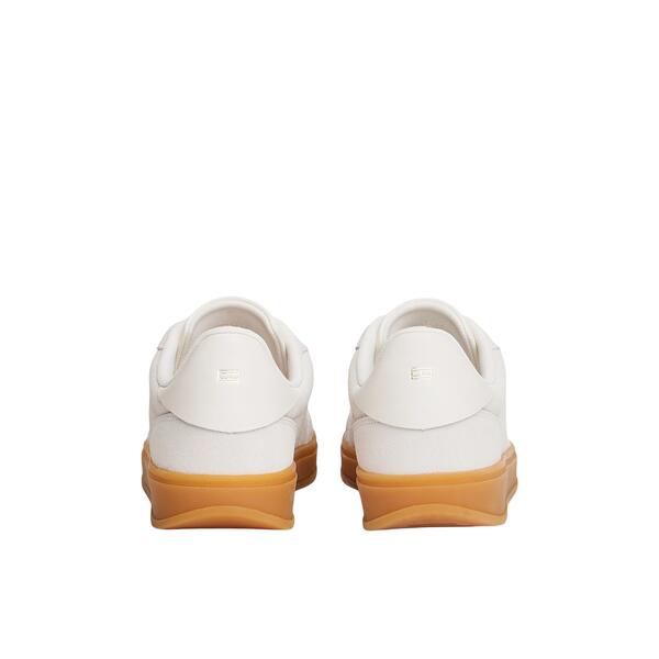 Γυναικεία Sneakers Tommy Hilfiger TH Heritage Sneaker Ancient White FW0FW08822-YBH