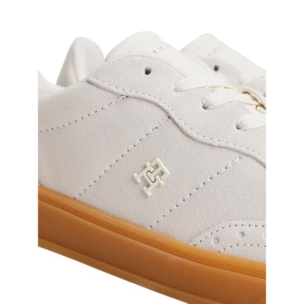 Γυναικεία Sneakers Tommy Hilfiger TH Heritage Sneaker Ancient White FW0FW08822-YBH