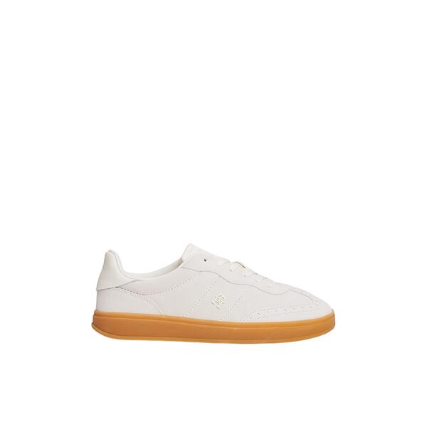 Γυναικεία Sneakers Tommy Hilfiger TH Heritage Sneaker Ancient White FW0FW08822-YBH