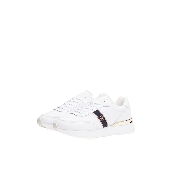 Γυναικεία Sneakers Tommy Hilfiger Webbing Runner White FW0FW08904-YBS