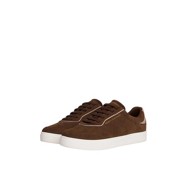 Γυναικεία Sneakers Tommy Hilfiger Casual Suede Sneaker Legacy Brown FW0FW09050-GV0