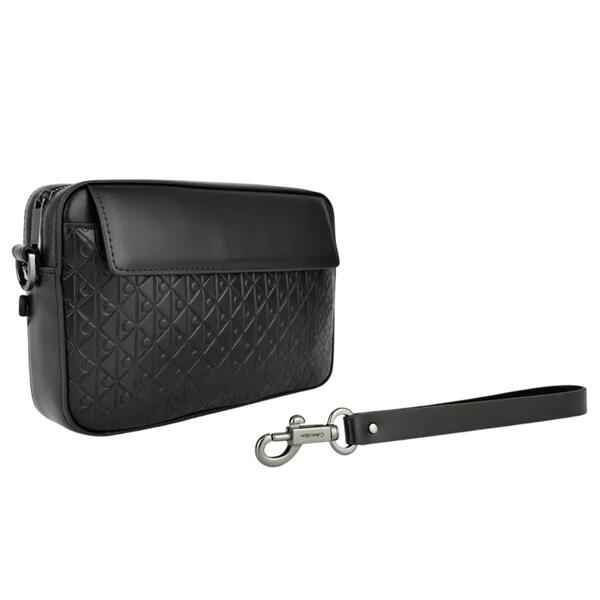 Ανδρικό Τσαντάκι Calvin Klein Refined Emblem Mix Pouch W/Hand LV04D1369G-UB1