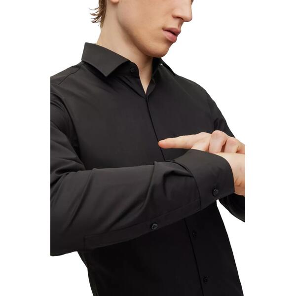 Ανδρικό Πουκάμισο Hugo Kenno 10181991 Black 50289499-001